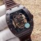 2017 Copy Richard Mille RM 052 Chocolate plated Case Skull rubber Band (2)_th.jpg